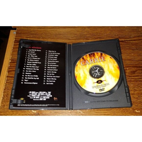 Carrie (DVD, 2006, Stephen King, Widescreen) - Picture 2 of 3